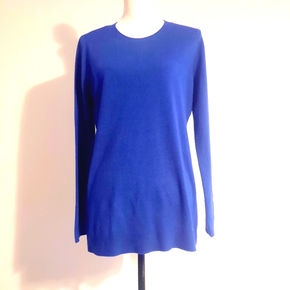 Blue sweater Long Sleeve Size large